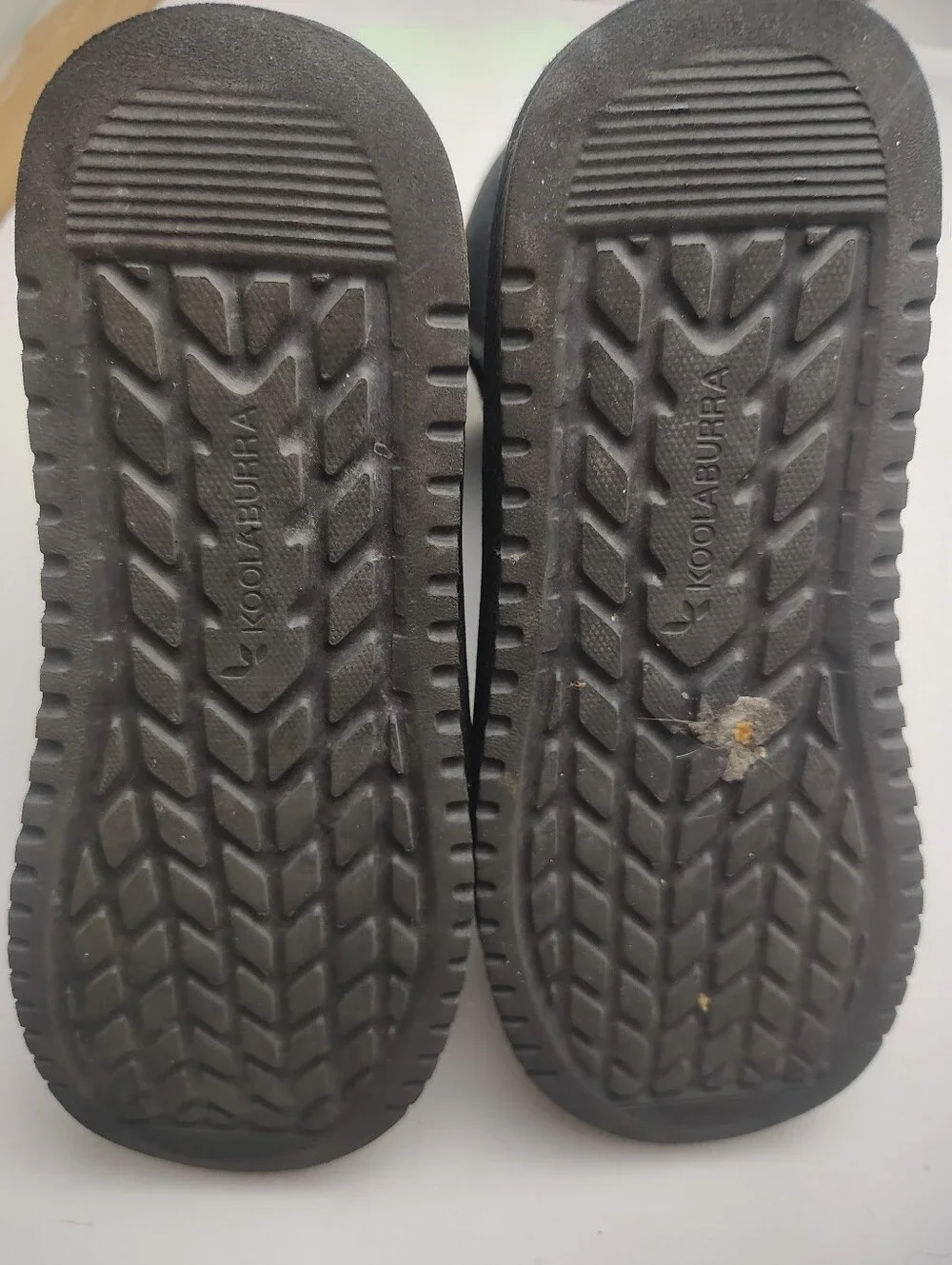 Koolaburra By Ugg Koola Short Black Suede Slip-On Boots Size 8